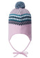 Reima Mütze mit Bändel <br>Kuurainen  <br>Gr. 48, 50 <br>innen hautfreundliche Bio-Baumwolle<br> aussen warme, wasserabweisende Merino-Wolle<br> Windstopper-Membrane im Ohrbereich